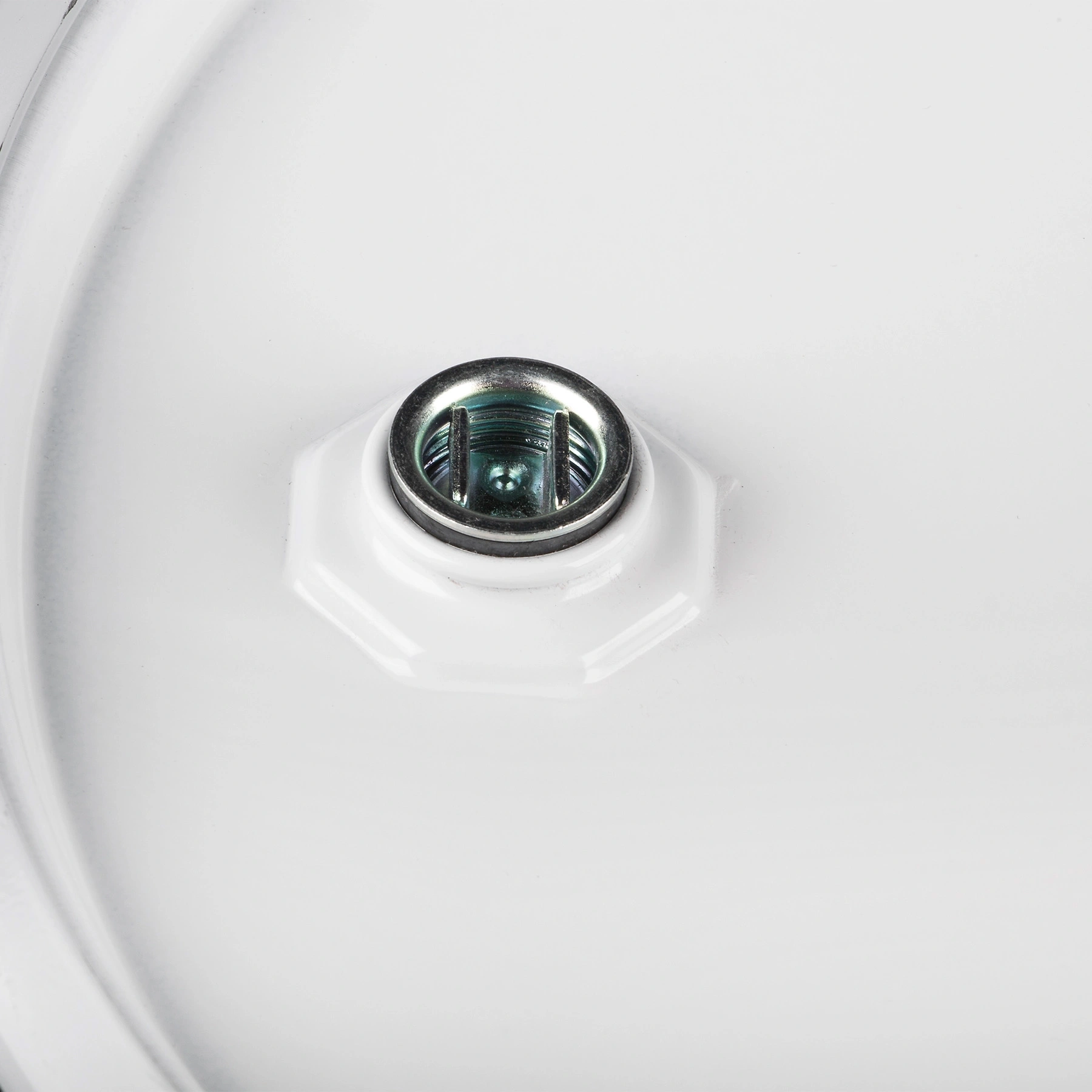 10 Gallon Steel Drum, UN Rated, Cover w/Bolt Ring, 2" & 3/4" Fittings - Image 3