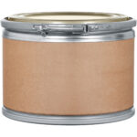 6 Gallon Fiber Drum, Steel Cover w/Lever Lock Ring