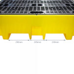 2 Drum Spill Pallet With Removable Grid - 240 Litre - Image 4