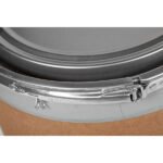10 Gallon Fiber Drum, UN Rated, Steel Cover w/ Lever Lock Ring - Image 3