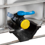 275 Gallon IBC Tote, Rebottled, UN Rated, 2" Camlock Valve, Composite/Steel Pallet - Image 3