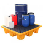 4 Drum Stackable Spill Pallet - 280 Litre