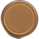 17.5 Gallon (225 lb. Capacity) White Fiber Drum, Fiber Cover w/Lever Lock Ring - Image 3