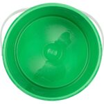 1 Gallon Green Plastic Pail with Plastic Handle (P5 Series) - Image 3