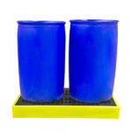 2 Drum Bunded Work Floor 1260 x 150 x 860mm - Image 4