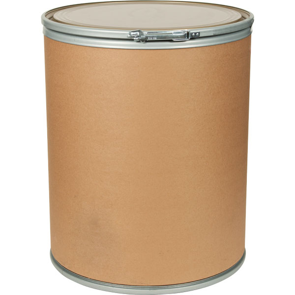 f1.jpg 41 Gallon Fiber Drum, Steel Cover w/Lever Lock Ring - Image 1