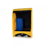 2 Drum Bunded Pallet with Hardcover